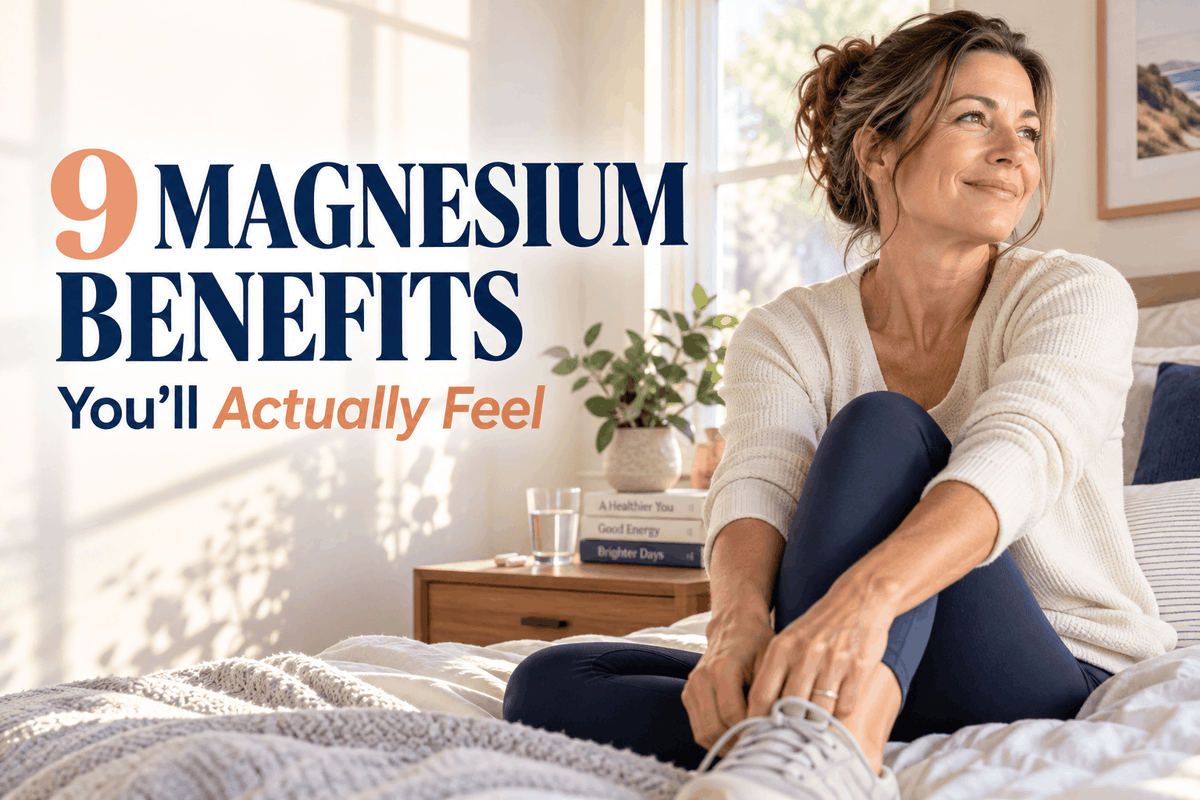 9 Magnesium Benefits You'll Actually Feel