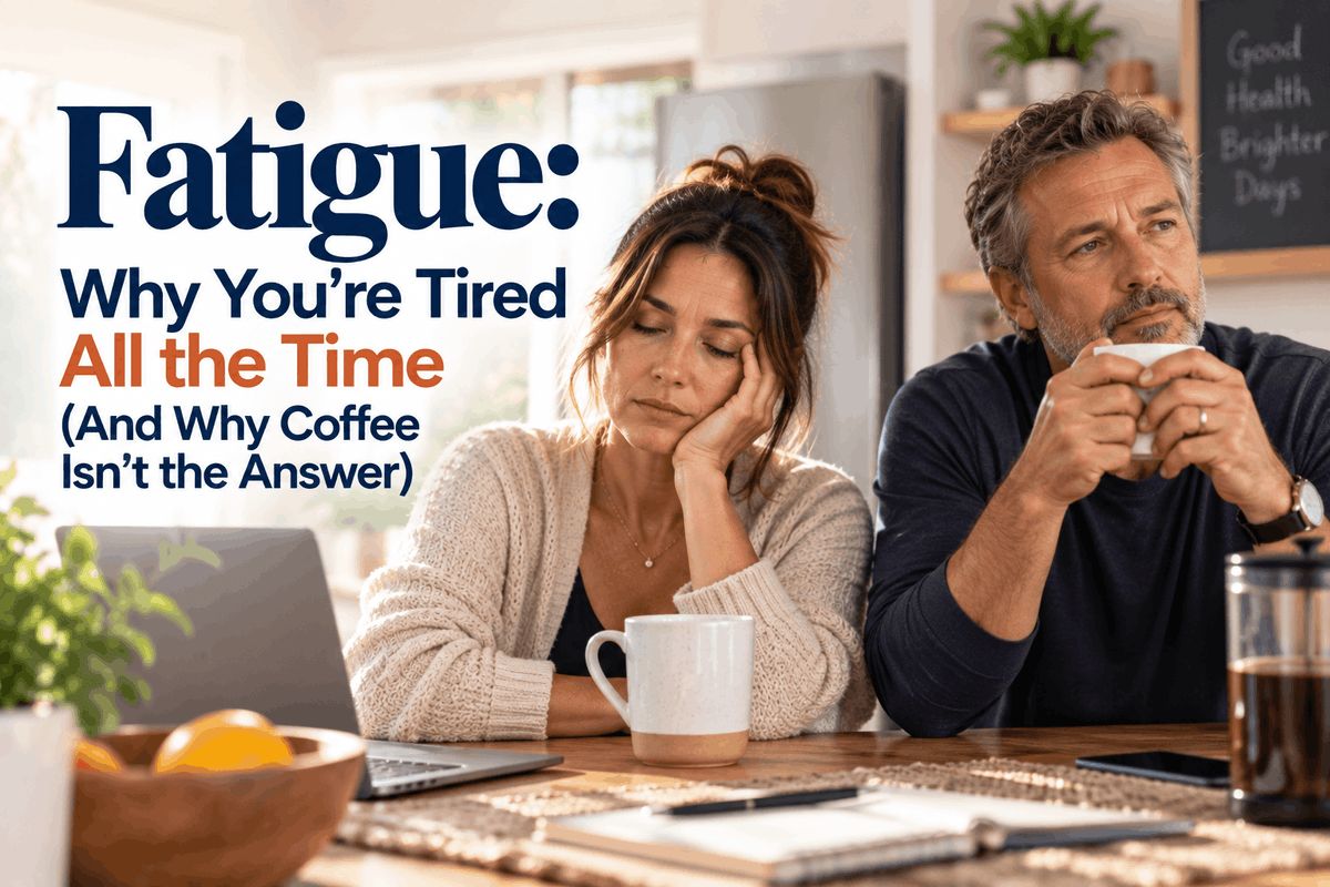Fatigue: Why You're Tired All the Time (And Why Coffee Isn't the Answer)