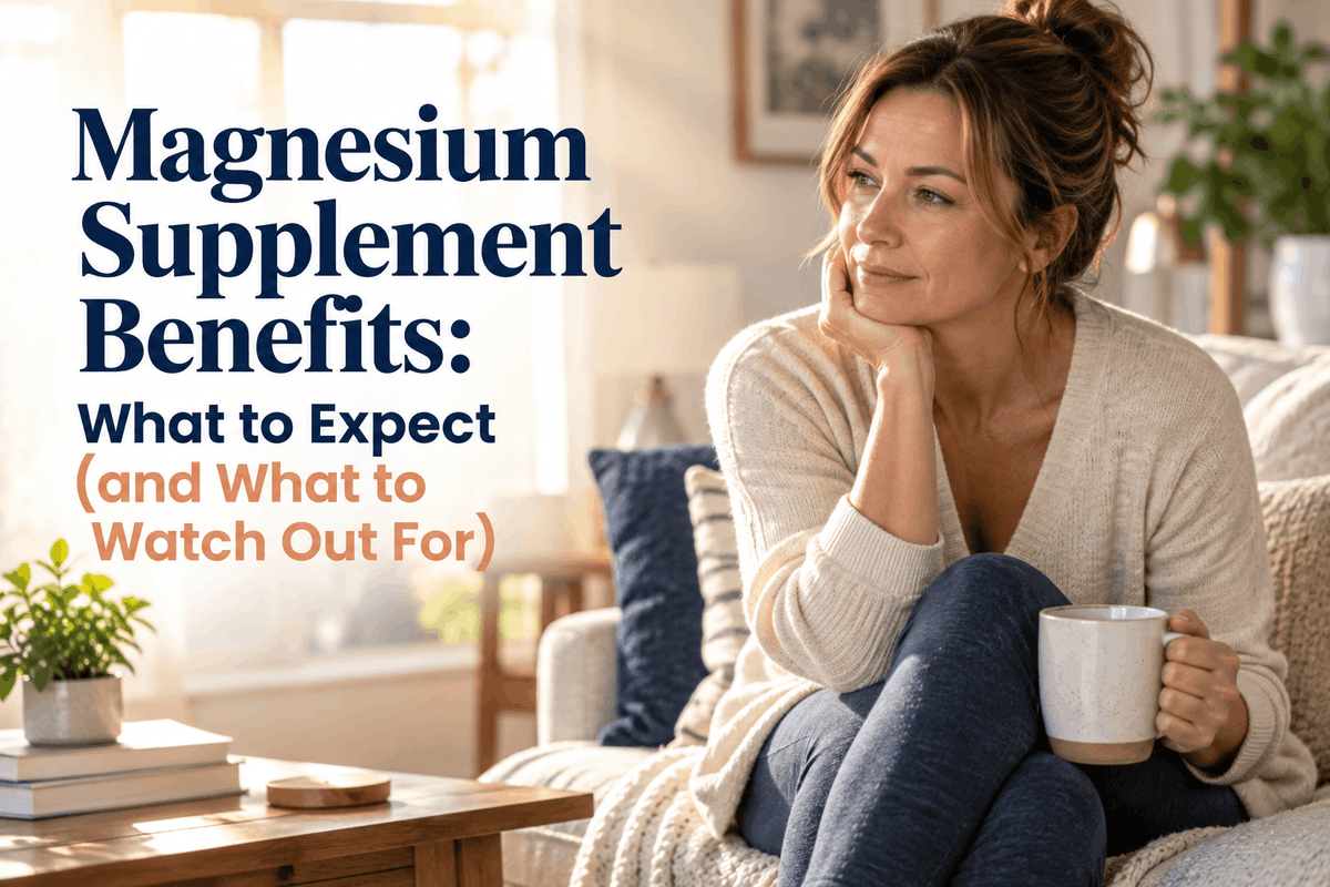 Magnesium Supplement Benefits: What to Expect (and What to Watch Out For)