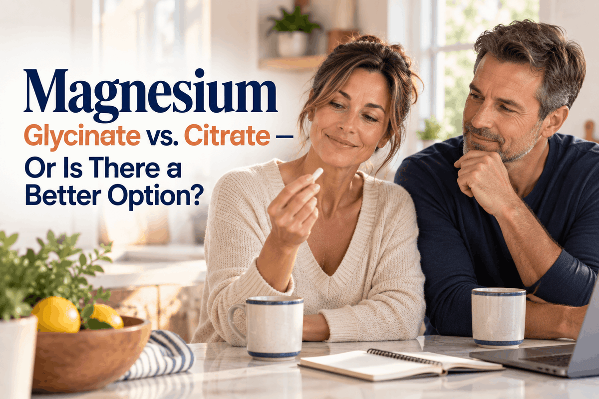 Magnesium Glycinate vs. Citrate — Or Is There a Better Option?
