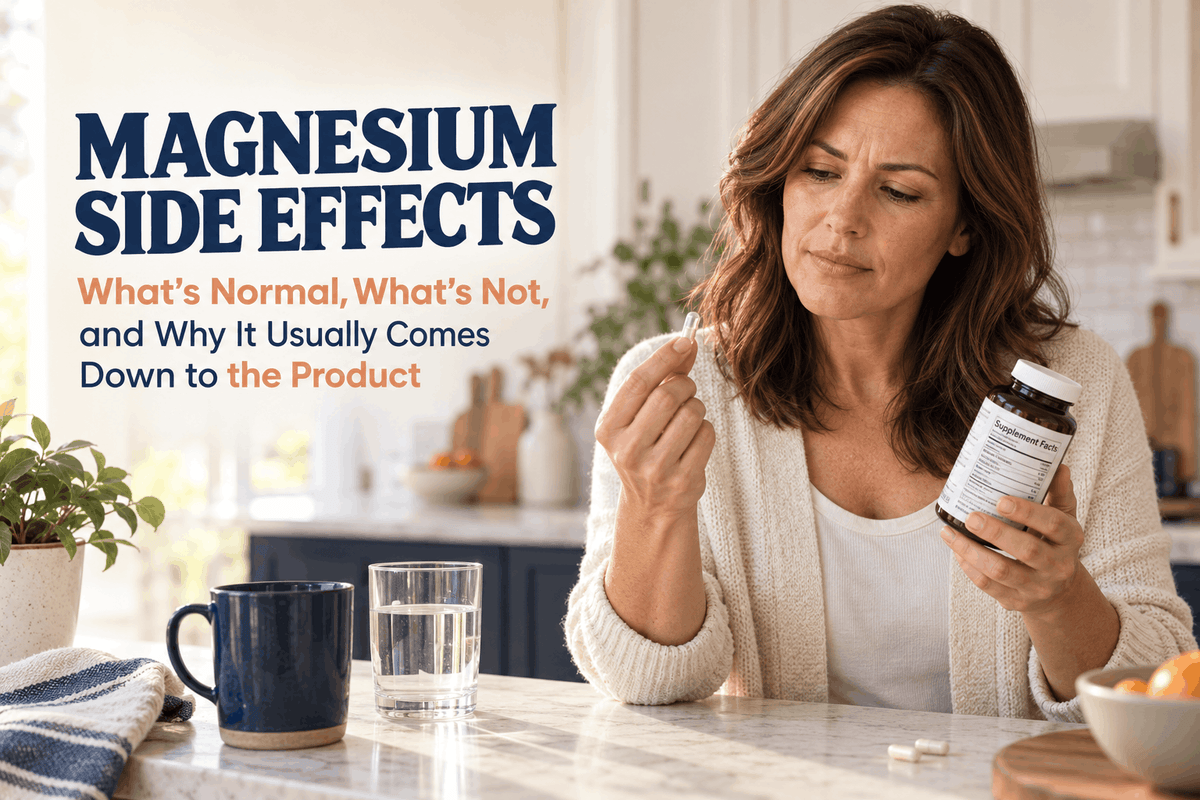 Magnesium Side Effects: What's Normal, What's Not, and Why It Usually Comes Down to the Product