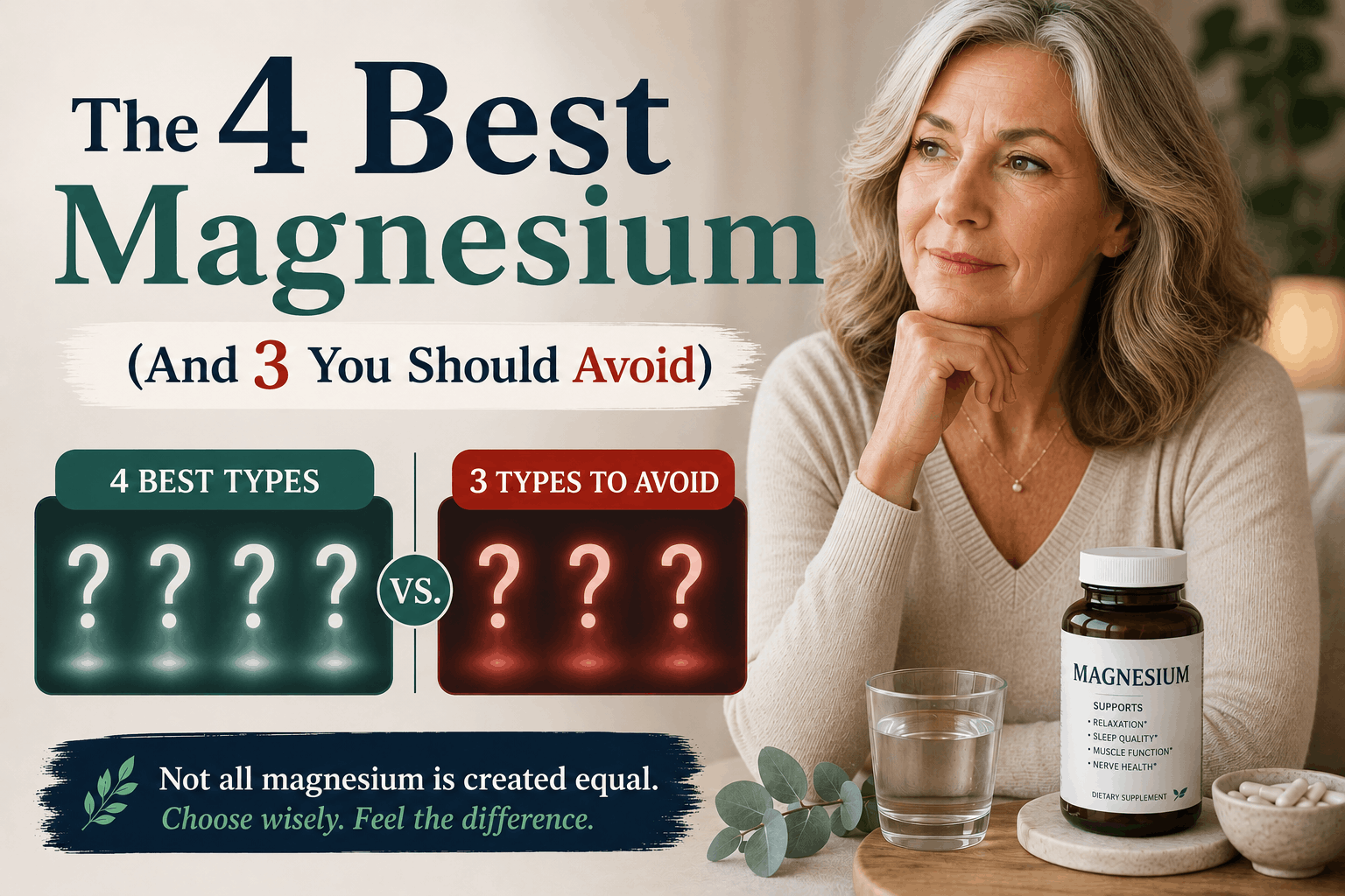 The 4 Best Magnesium Types (And 3 You Should Avoid)
