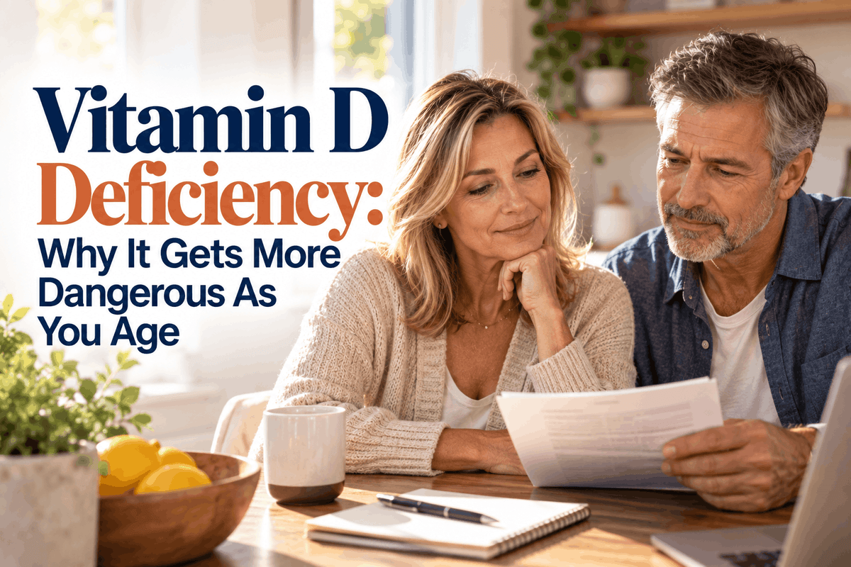 Vitamin D Deficiency: Why It Gets More Dangerous As You Age